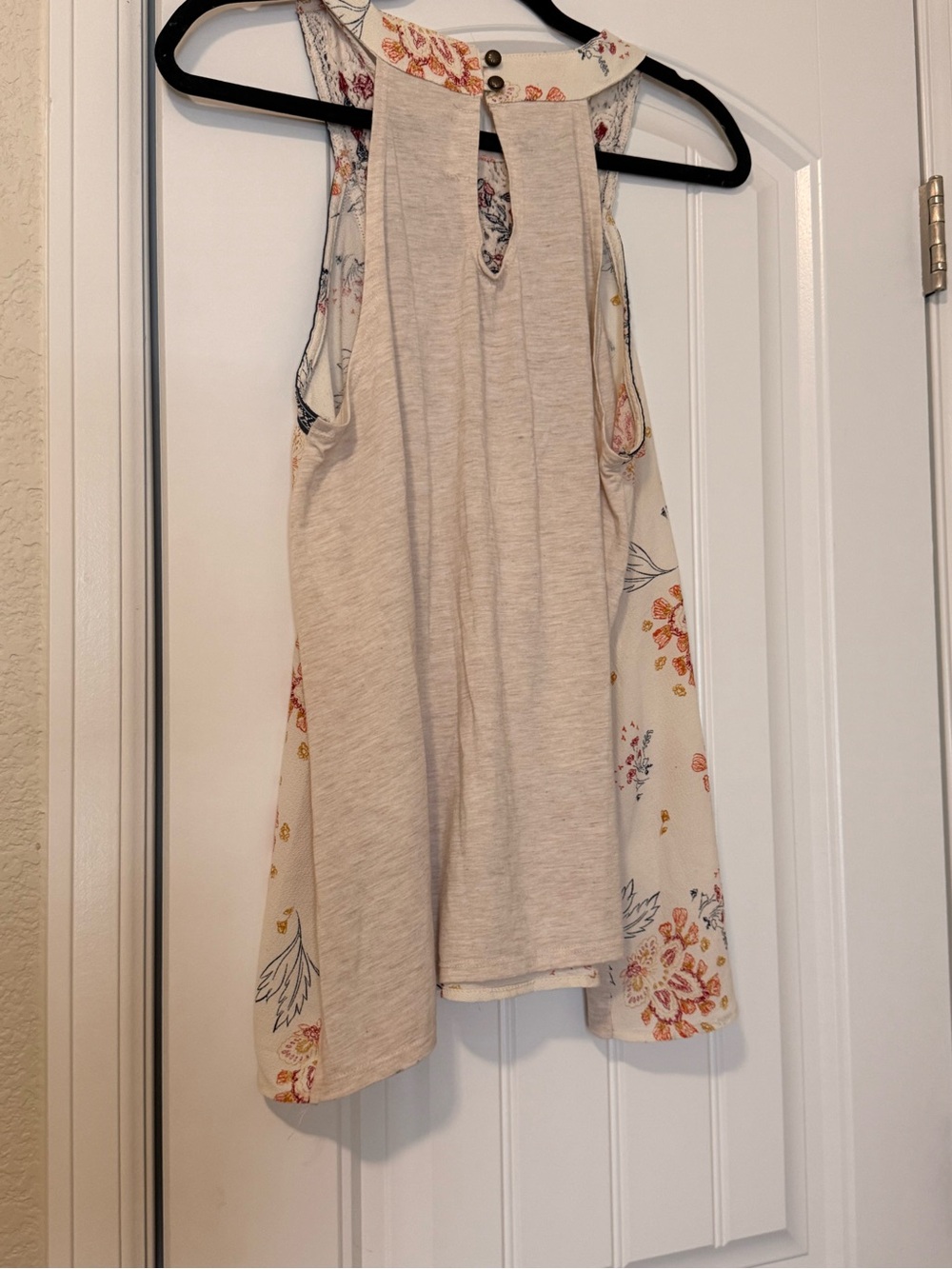 Altar’d State Embroidered Boho Tank Top Floral Beaded Festival Sleeveless Blouse - Picture 3 of 3